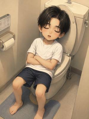 トイレ…
