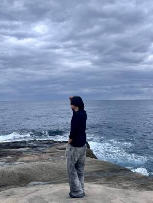 どうしても海が見たくなったので親友を誘いました