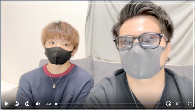 今日は2人で　みてね。