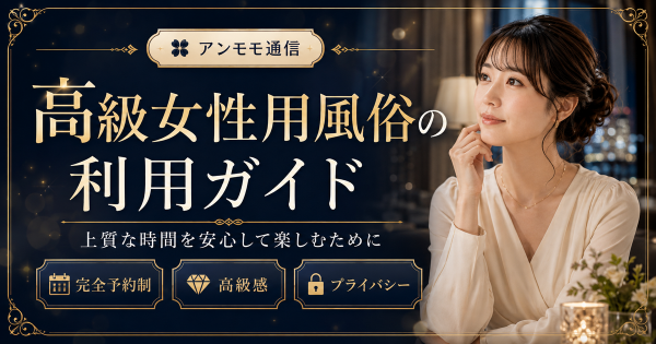 高級女性用風俗の利用ガイド！サービス内容や料金、セラピストの質について解説【2025年最新版】